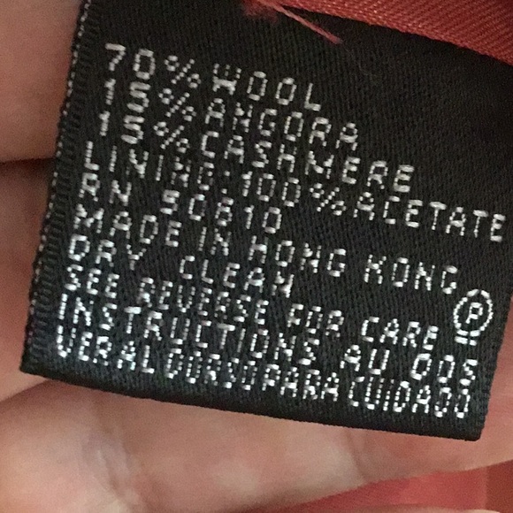 Pink, 70% wool jacket. - Picture 3 of 5